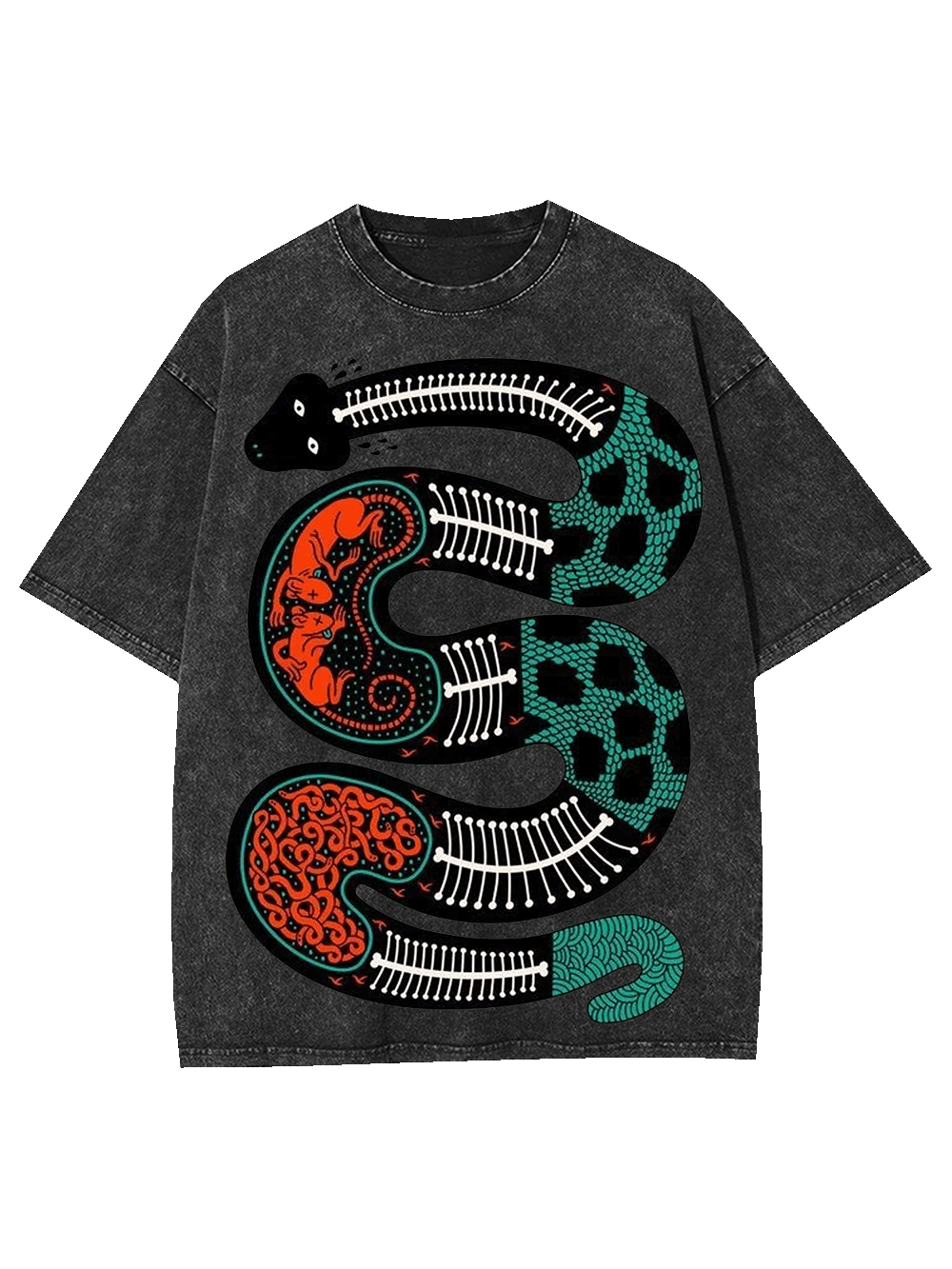 Cycle of Life Washed Tshirt