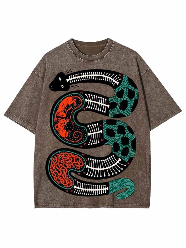 Cycle of Life Washed Tshirt