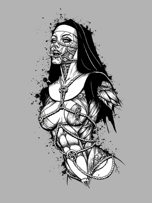 BOUND AND BROKEN WASHED TSHIRT