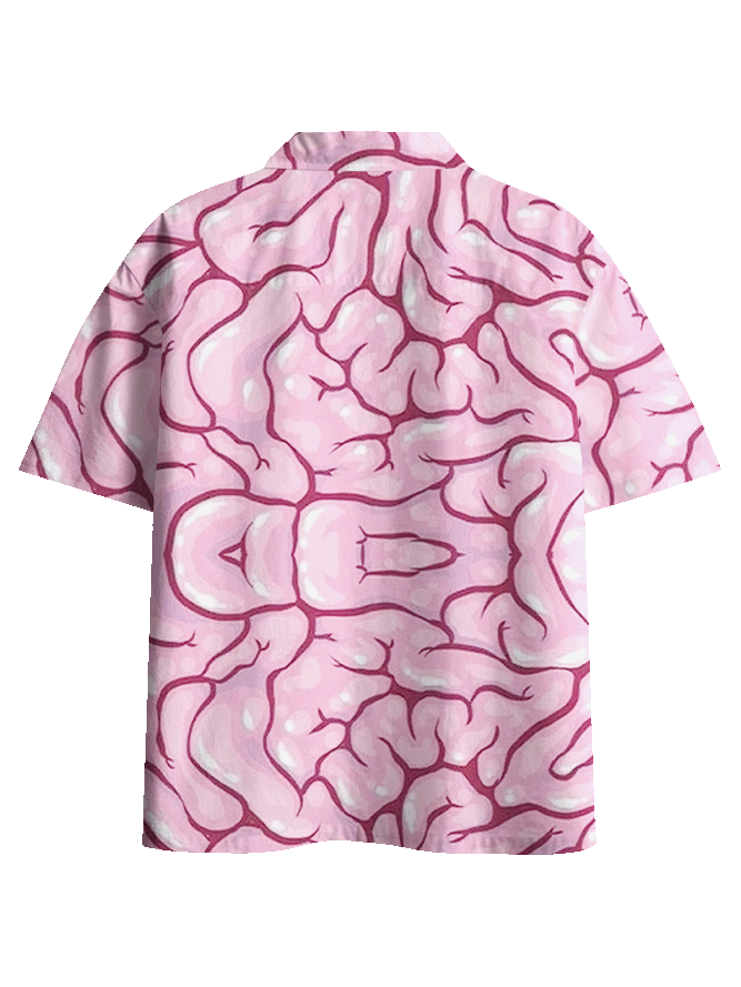 CEREBRAL CORTEX BUTTON UP POCKET SHIRT