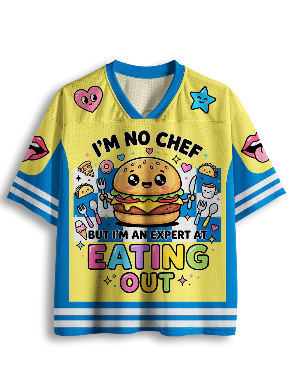 I'M NO CHEF MESH JERSEY