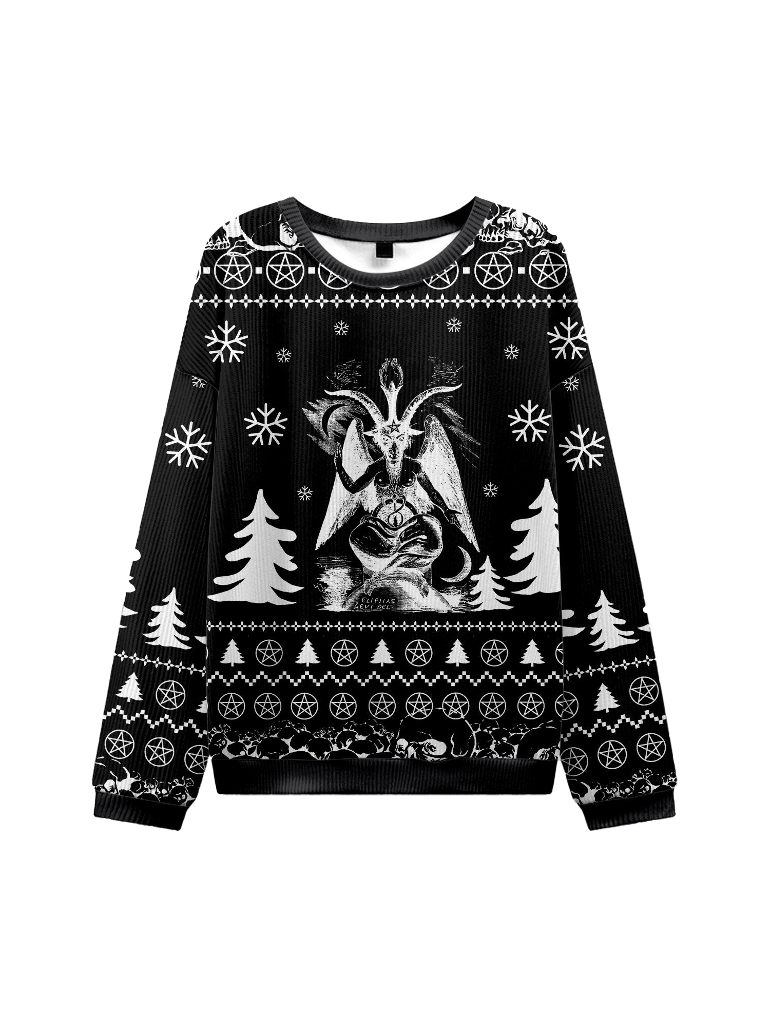 GOAT UGLY CHRISTMAS SWEATSHIRT-ClassyOutlaw Sale