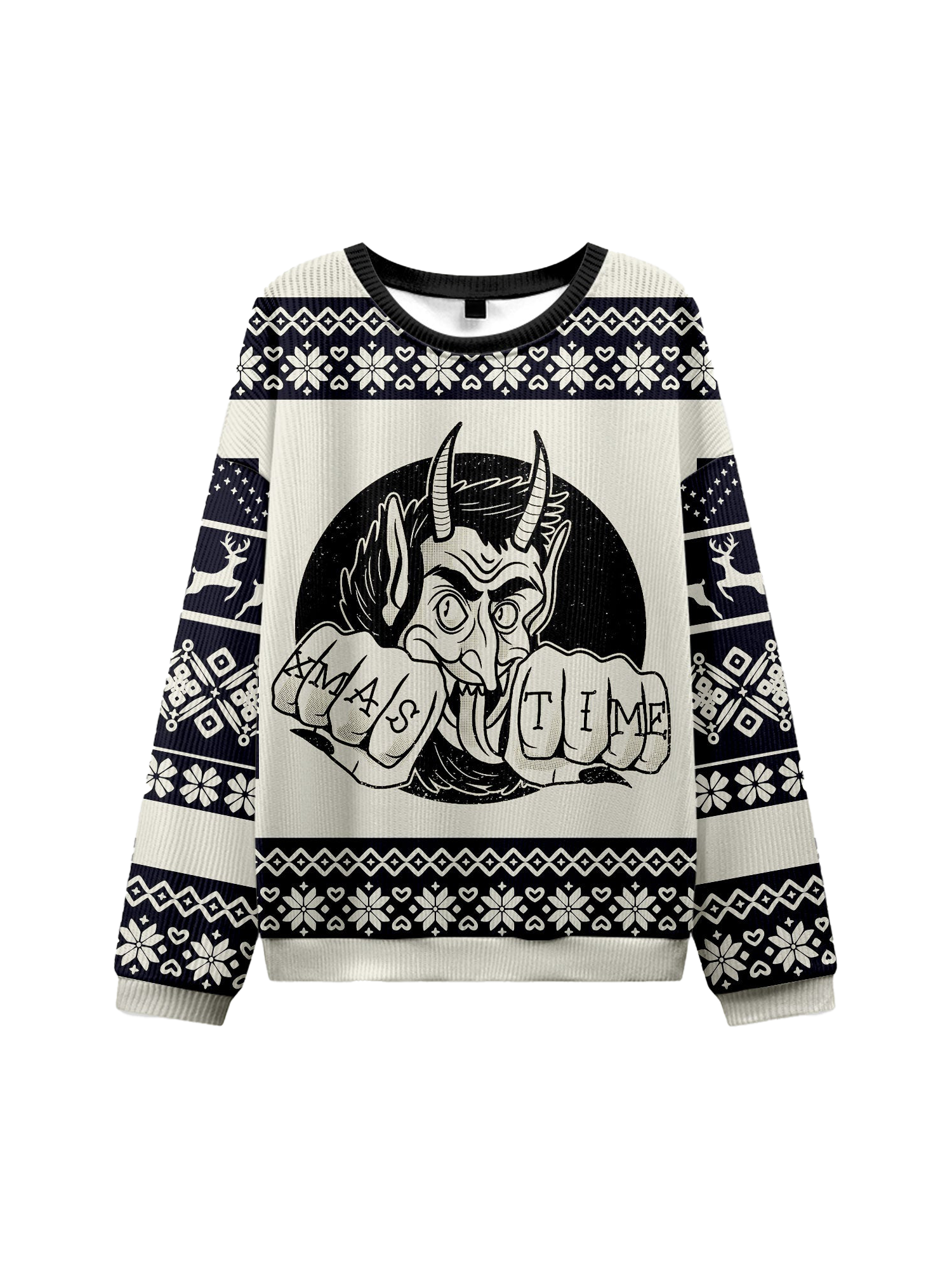 XMAS TIME UGLY CHRISTMAS SWEATSHIRT-ClassyOutlaw Sale