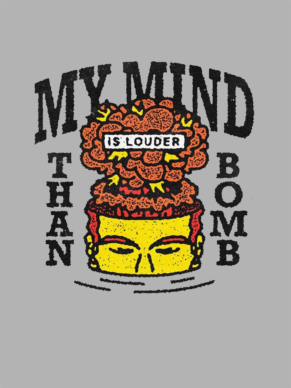 My Mind The Bomb Washed Tshirt