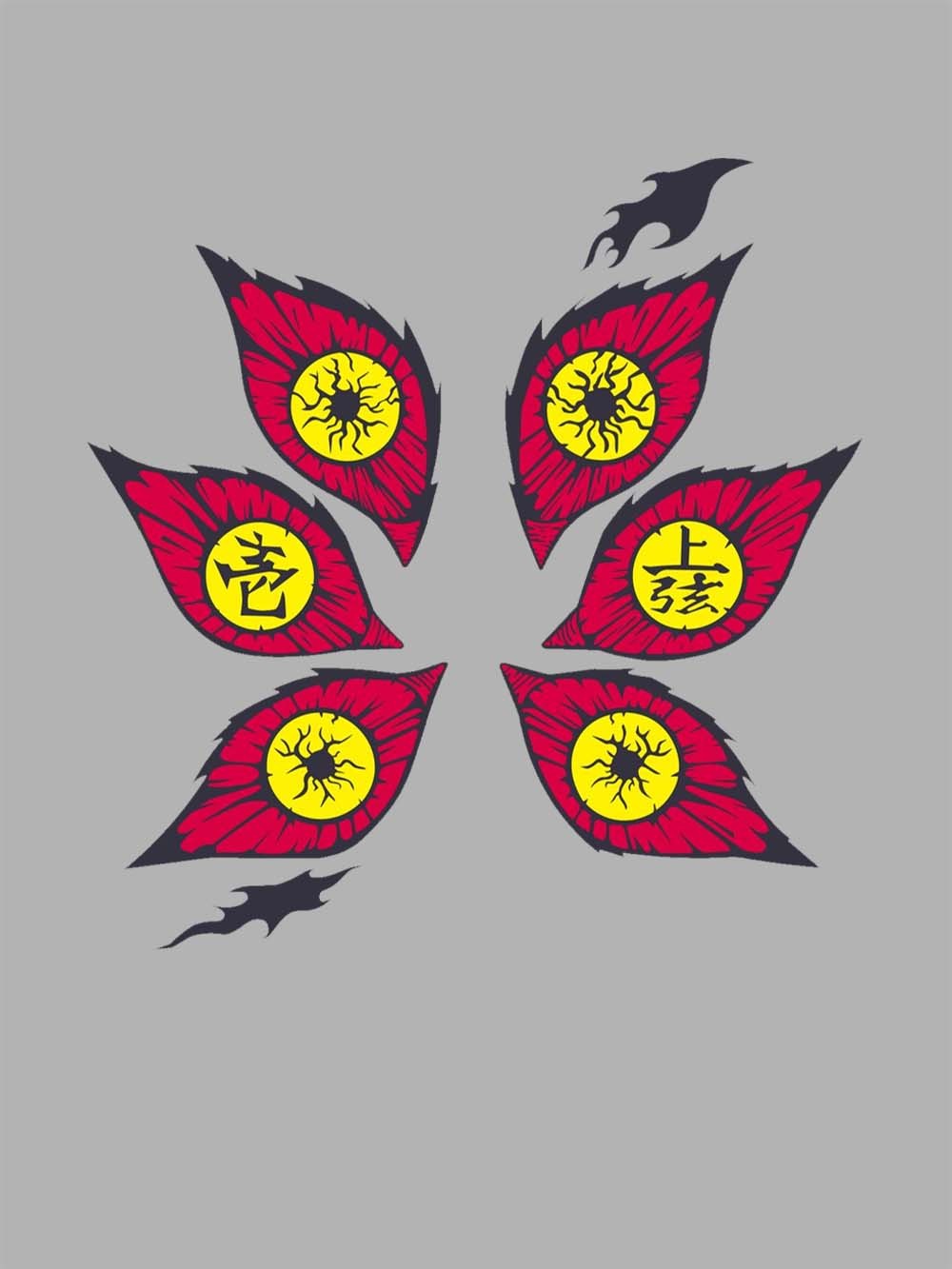 Fiery Eyes of Power Washed Tshirt