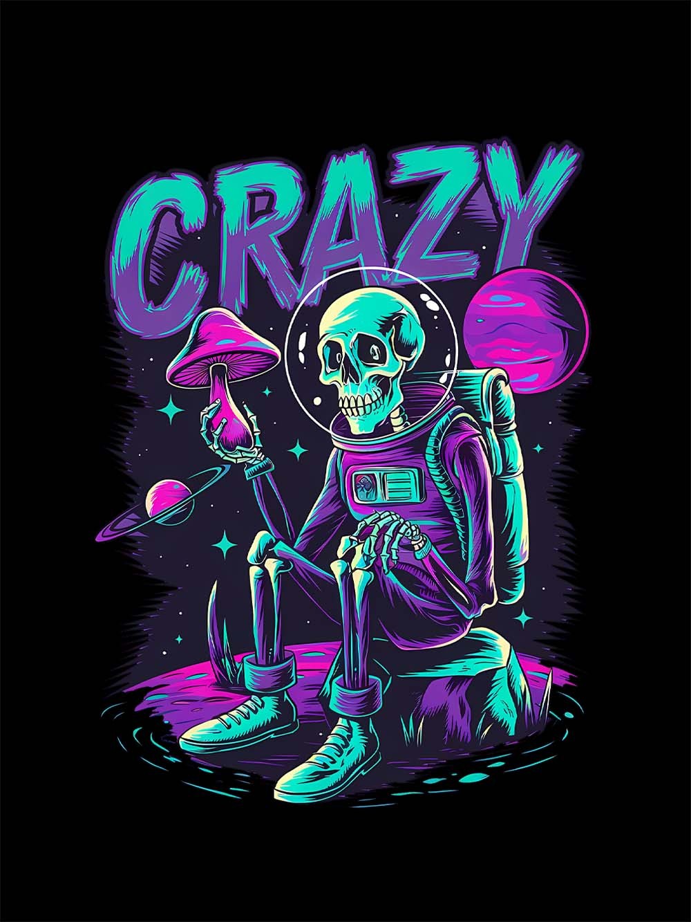 CRAZY WASHED TSHIRT