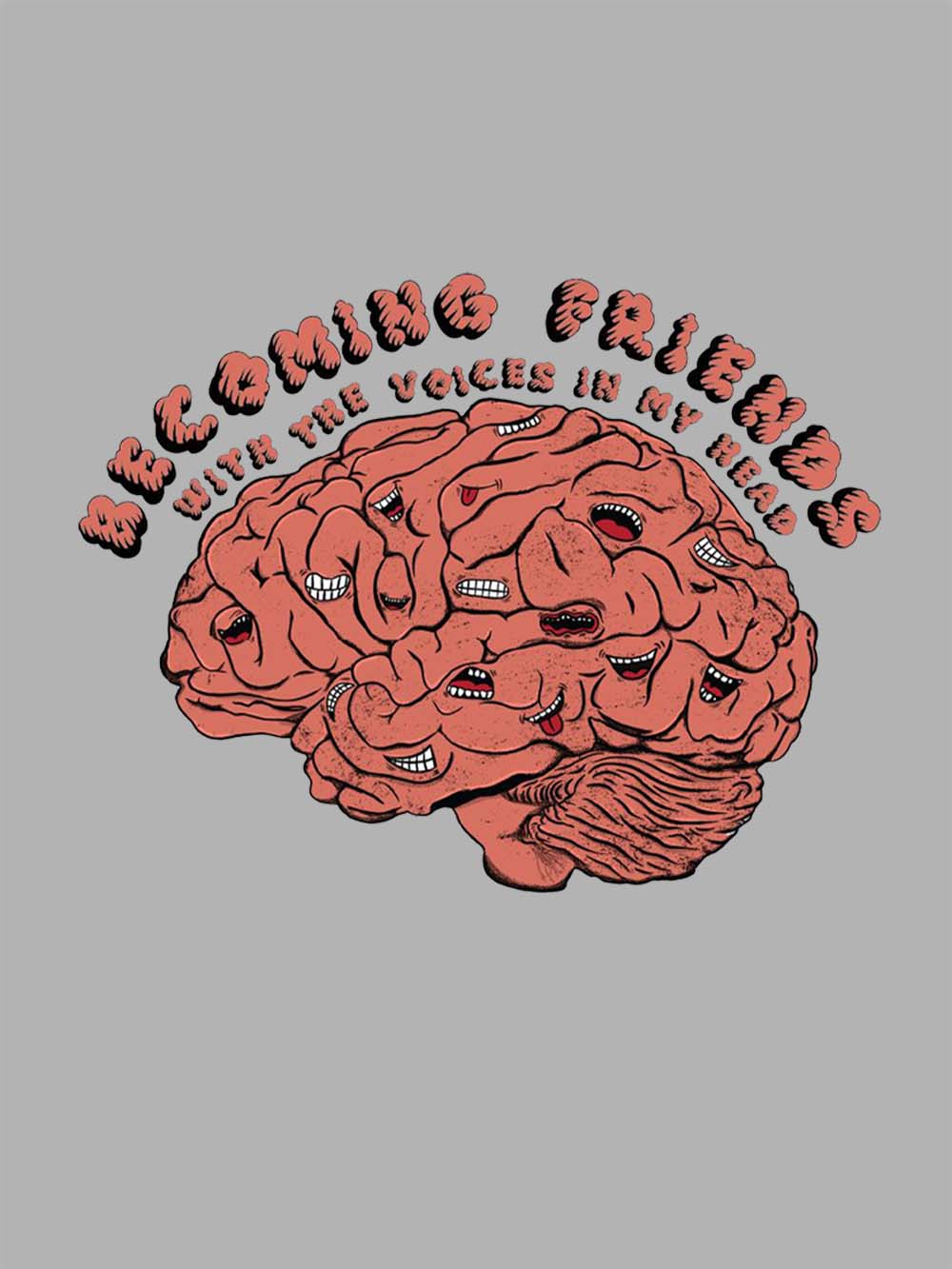 EMBRACING INNER CHAOS WASHED TSHIRT