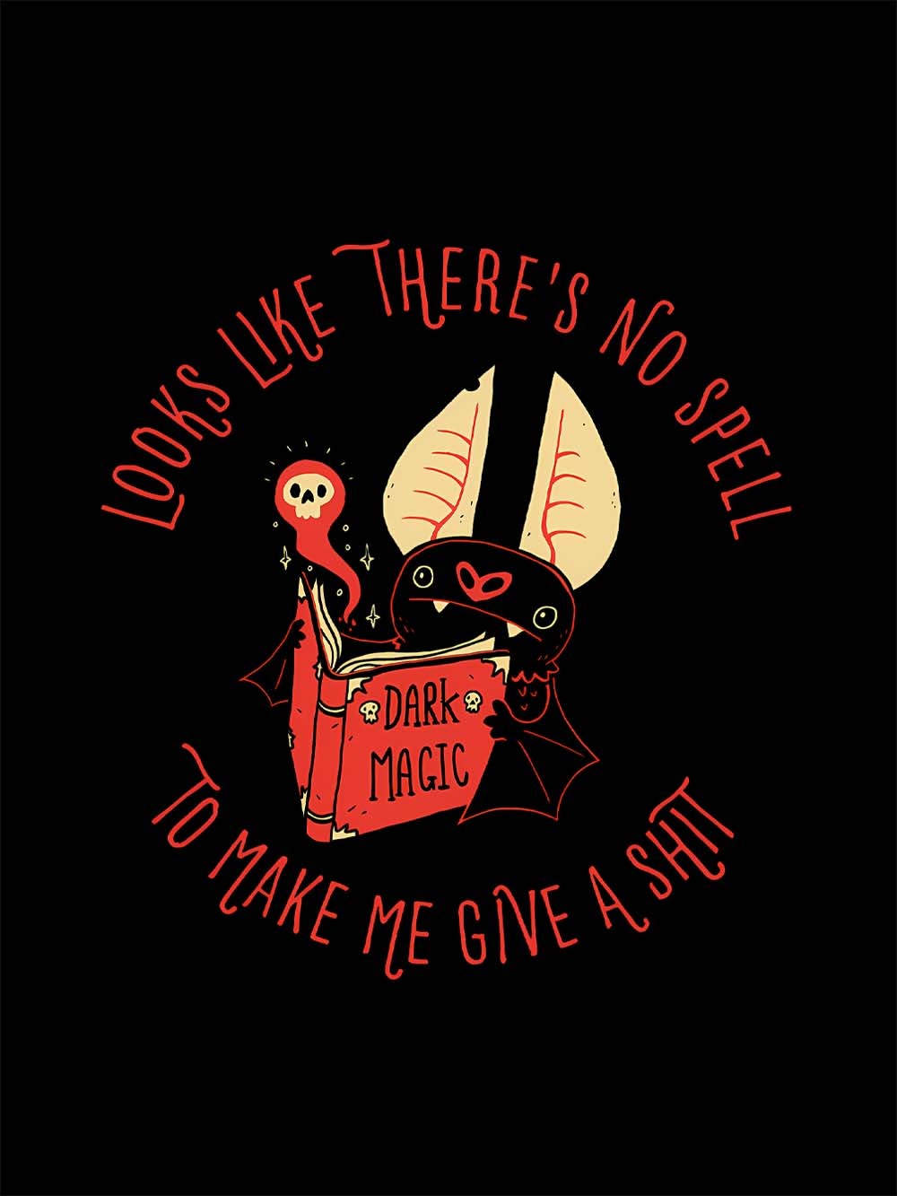 NO SPELLS GIVEN WASHED TSHIRT