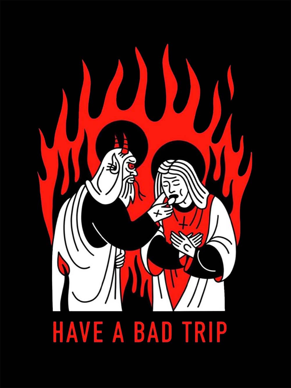 Have A Bad Trip Washed Tshirt