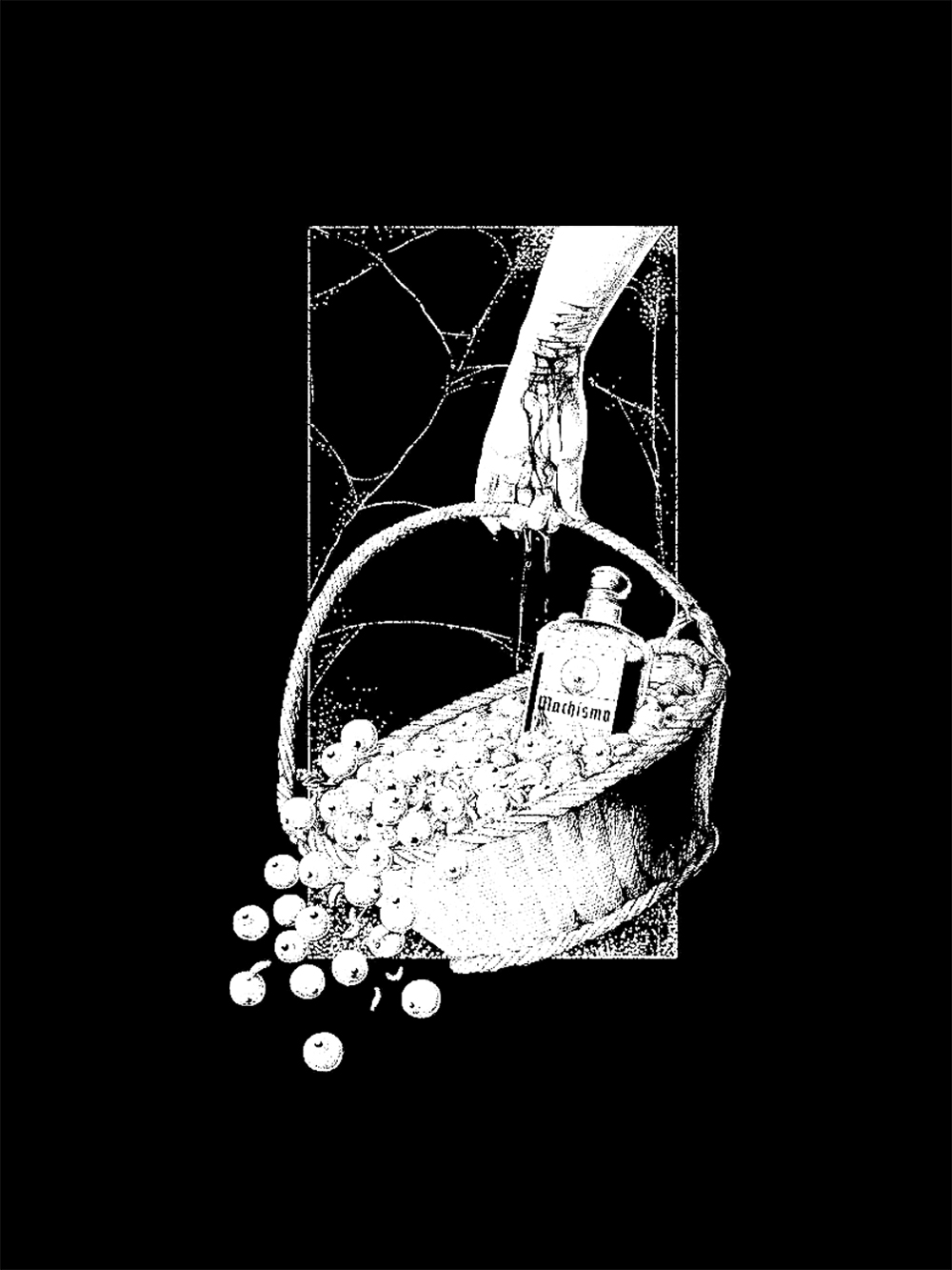 Eyes in the Basket Washed Tshirt