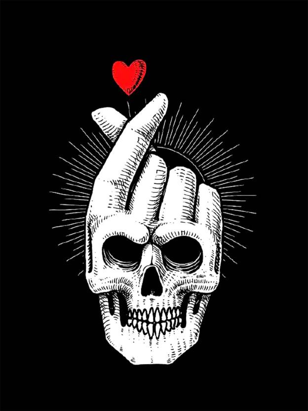 Skull of Love Washed Tshirt