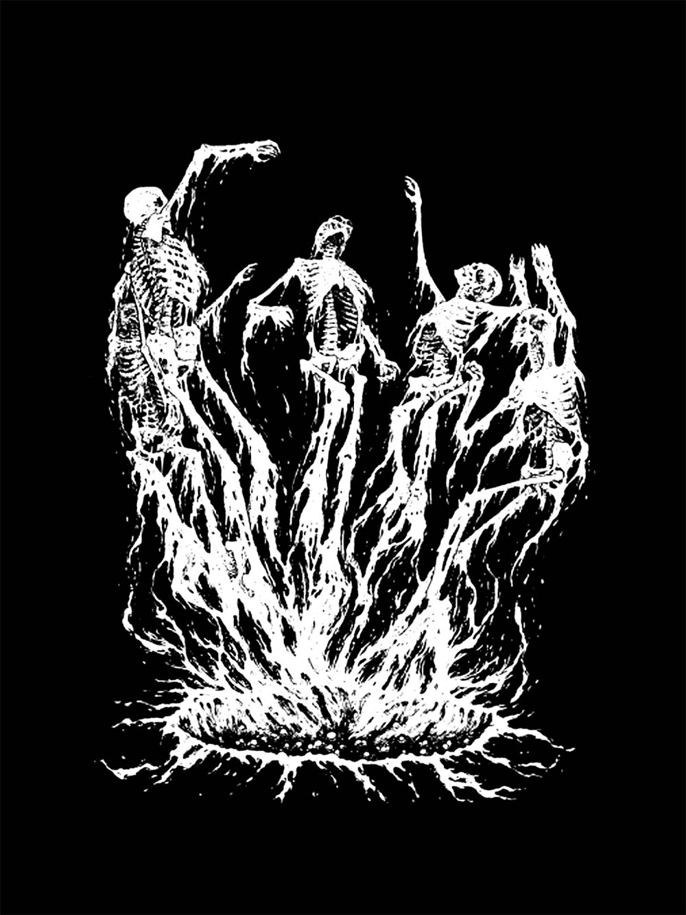 Rise from the Flames Washed Tshirt