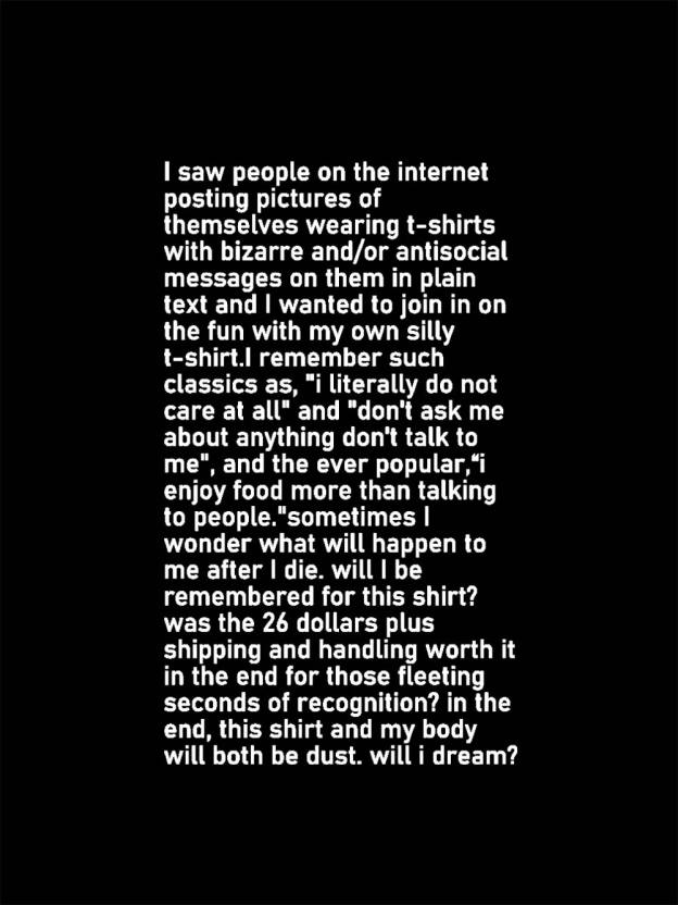 My Silly T-Shirt Story Washed Tshirt