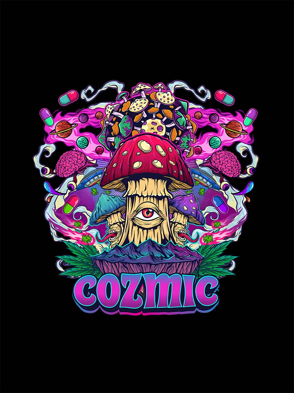 COZMIC WASHED TSHIRT