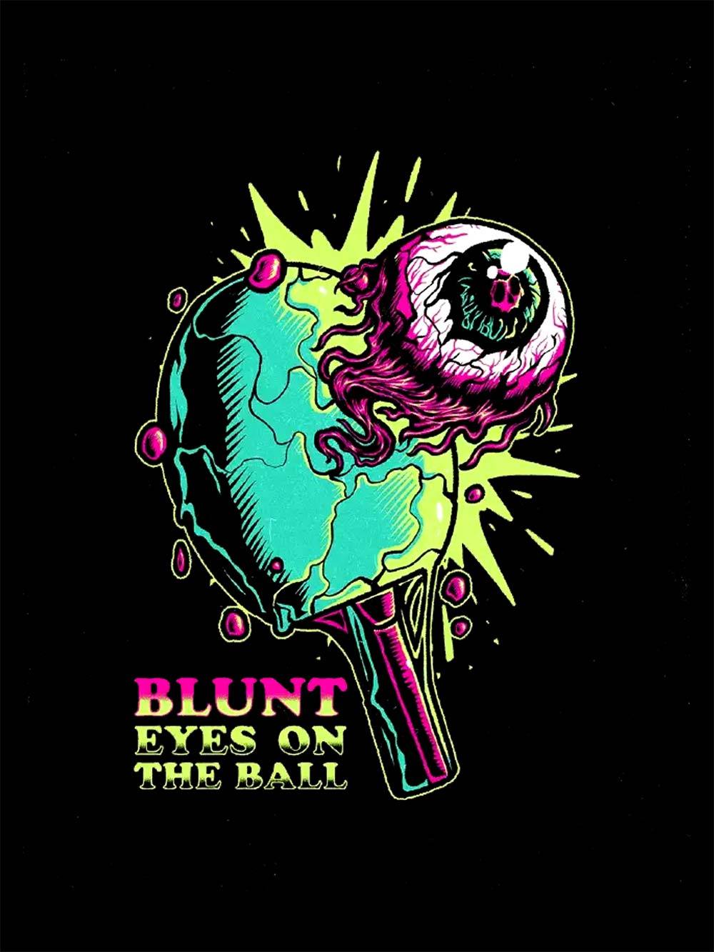 Blunt Eyes On The Ball Washed Tshirt