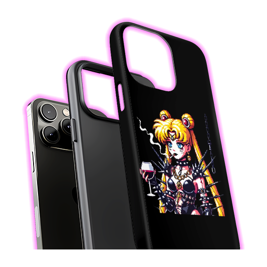 Punk Moon Phone Case