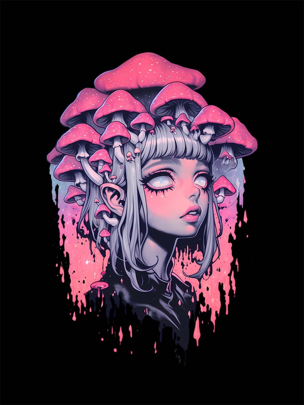 FUNGAL REVERIE WASHED TSHIRT