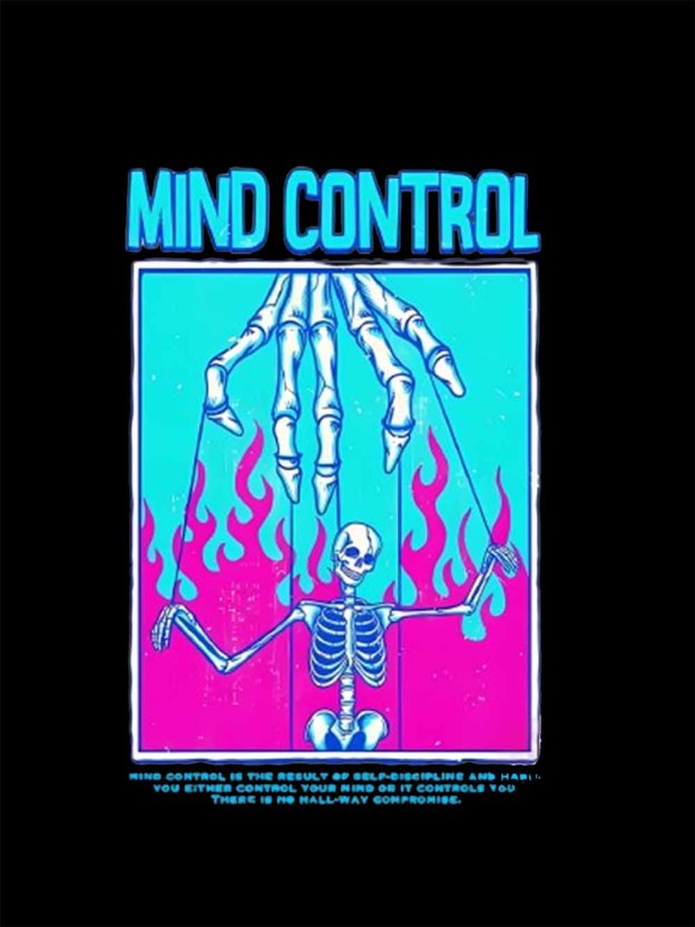 MIND CONTROL WASHED TSHIRT
