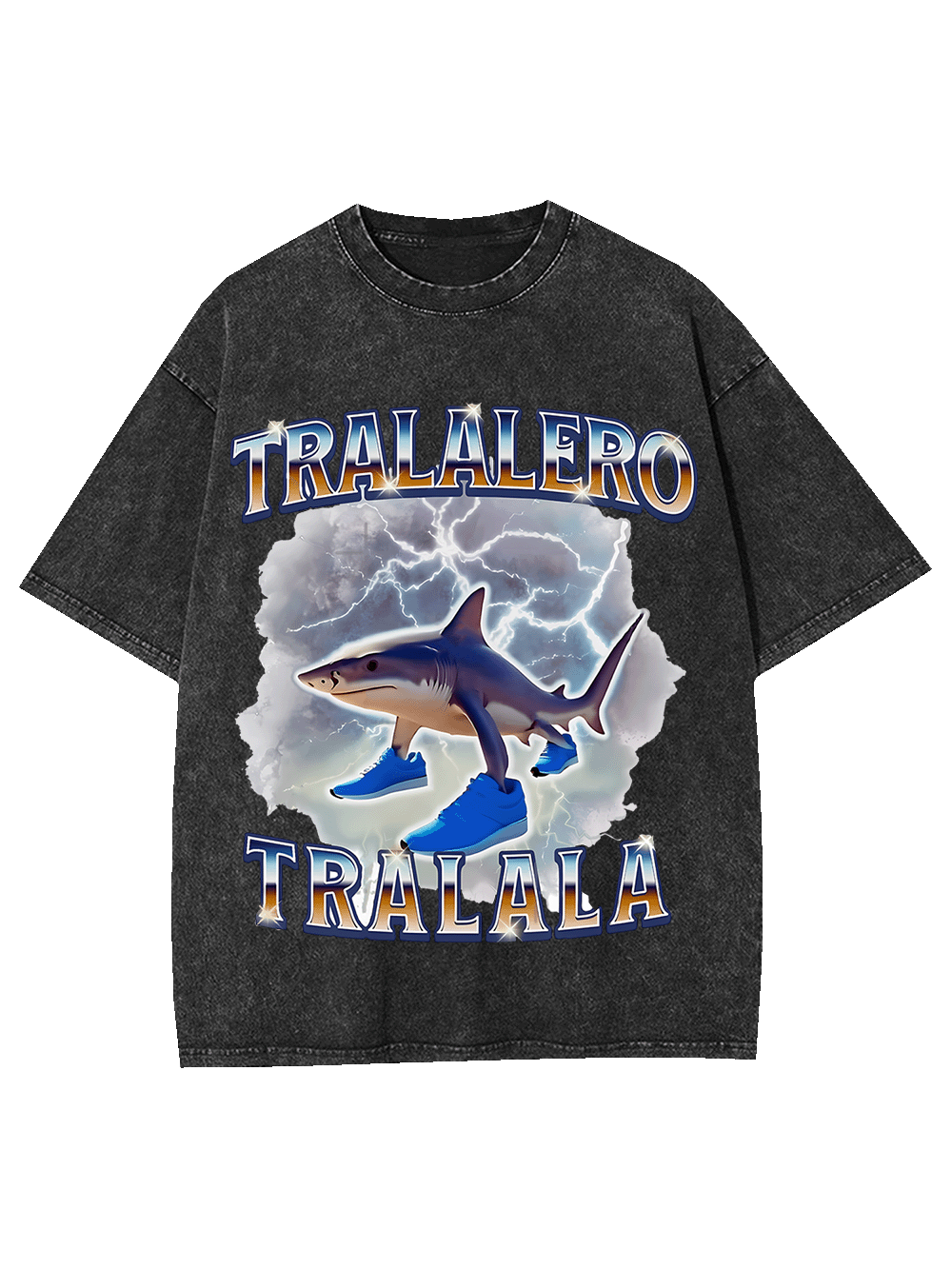 TRALALERO TRALALA WASHED TSHIRT-ClassyOutlaw Sale