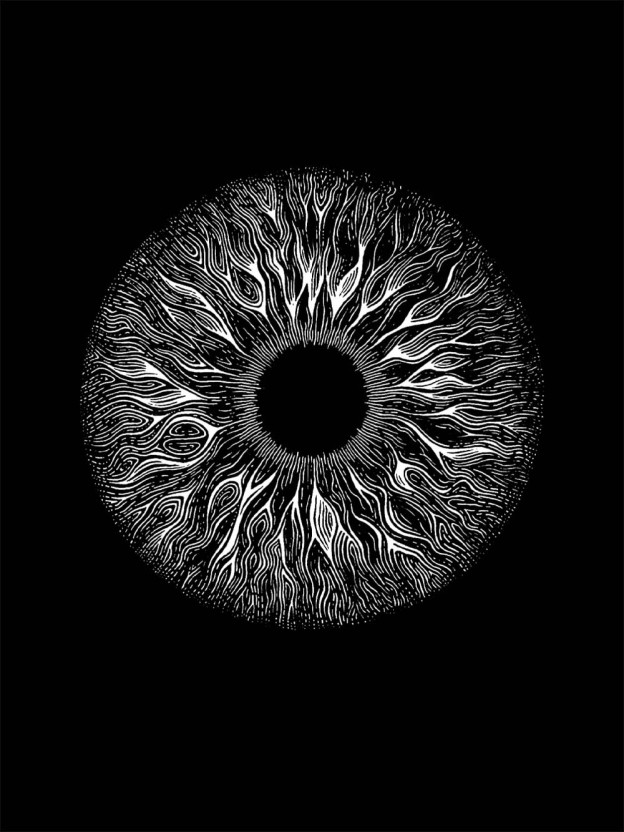 Hypnotic Eye of Chaos Washed Tshirt