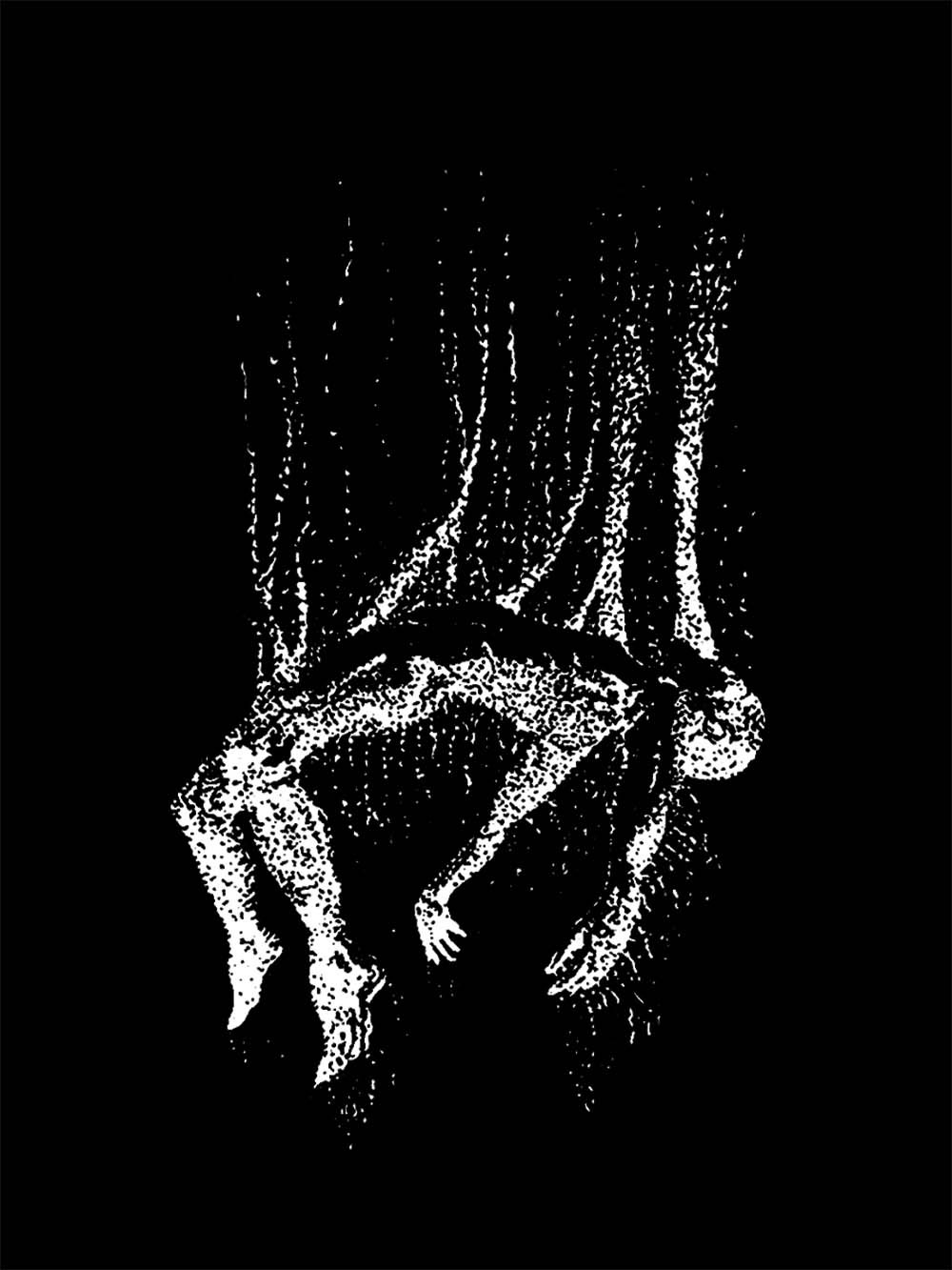 Falling Into Void Washed Tshirt