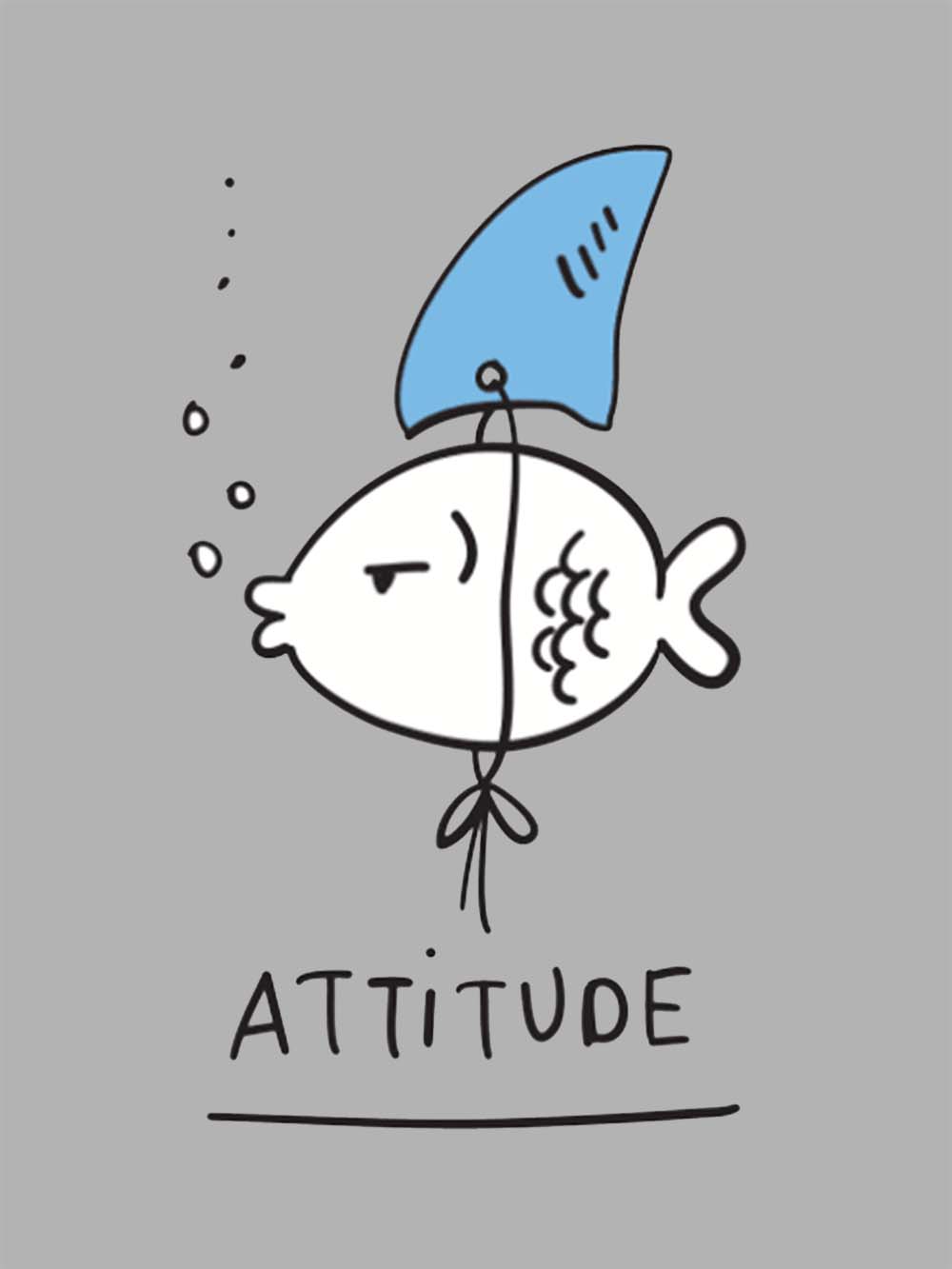 Attitude Washed Tshirt