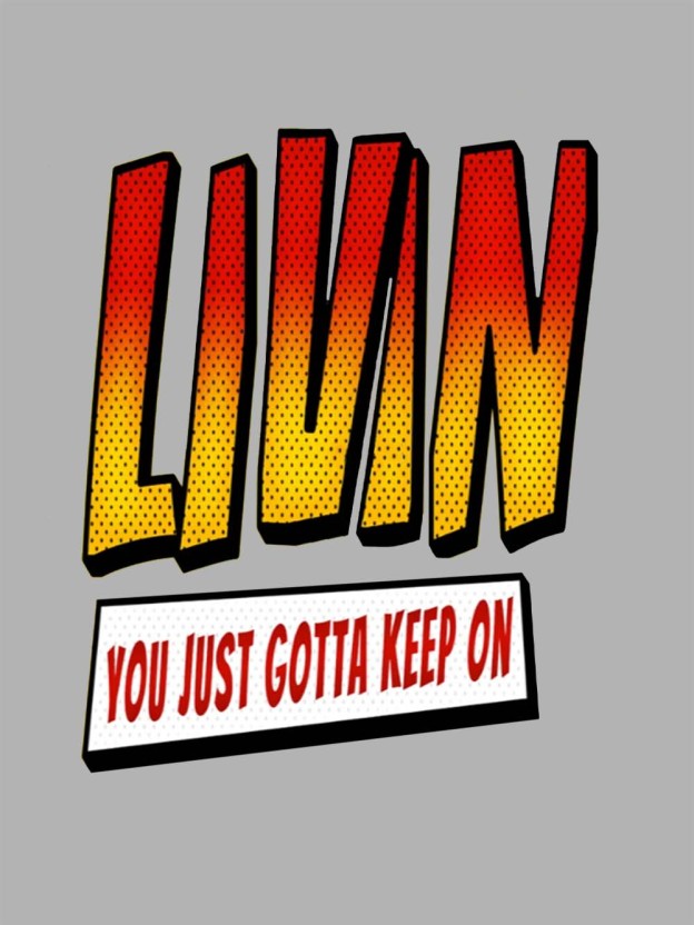 Keep on Livin Washed Tshirt