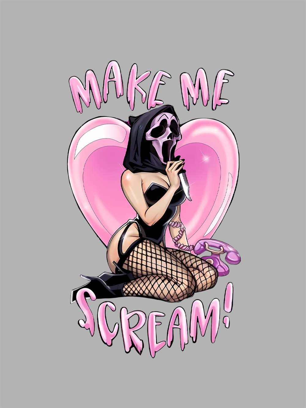 Make Me Scream! Washed Tshirt
