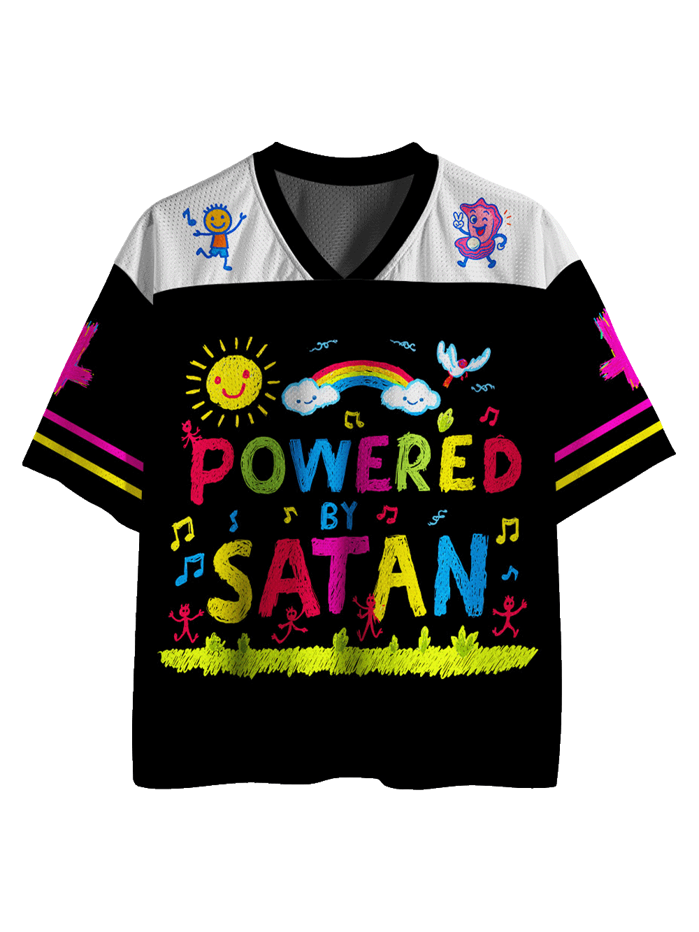 Powered By Satan Mesh Jersey