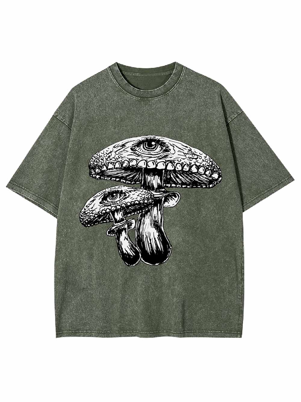 EYE MUSHROOMS WASHED TSHIRT