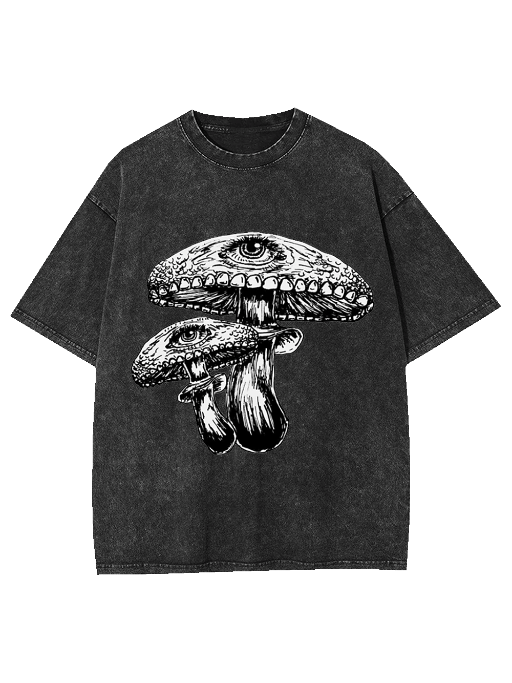 EYE MUSHROOMS WASHED TSHIRT