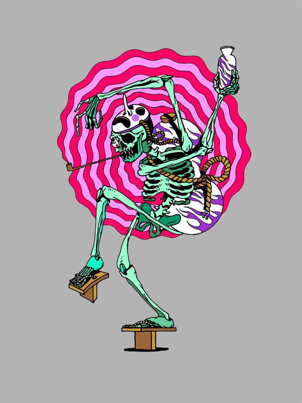 DANCING WITH THE VOID WASHED TSHIRT