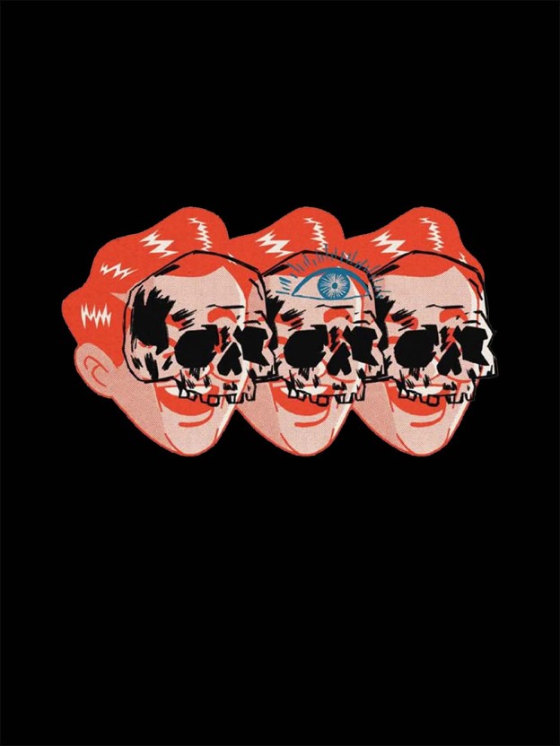 THIRD EYE TRIO WASHED TSHIRT