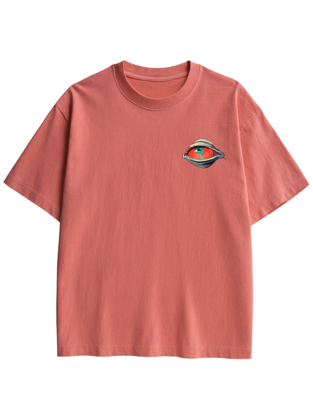 EYES OF THE UNSEEN DOUBLE SIDED PRINT WASHED TSHIRT