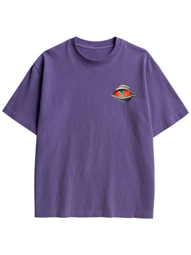 EYES OF THE UNSEEN DOUBLE SIDED PRINT WASHED TSHIRT