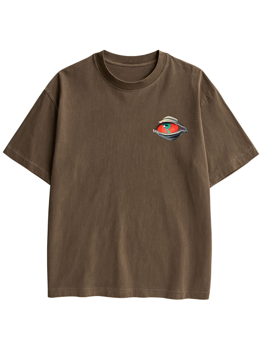 EYES OF THE UNSEEN DOUBLE SIDED PRINT WASHED TSHIRT