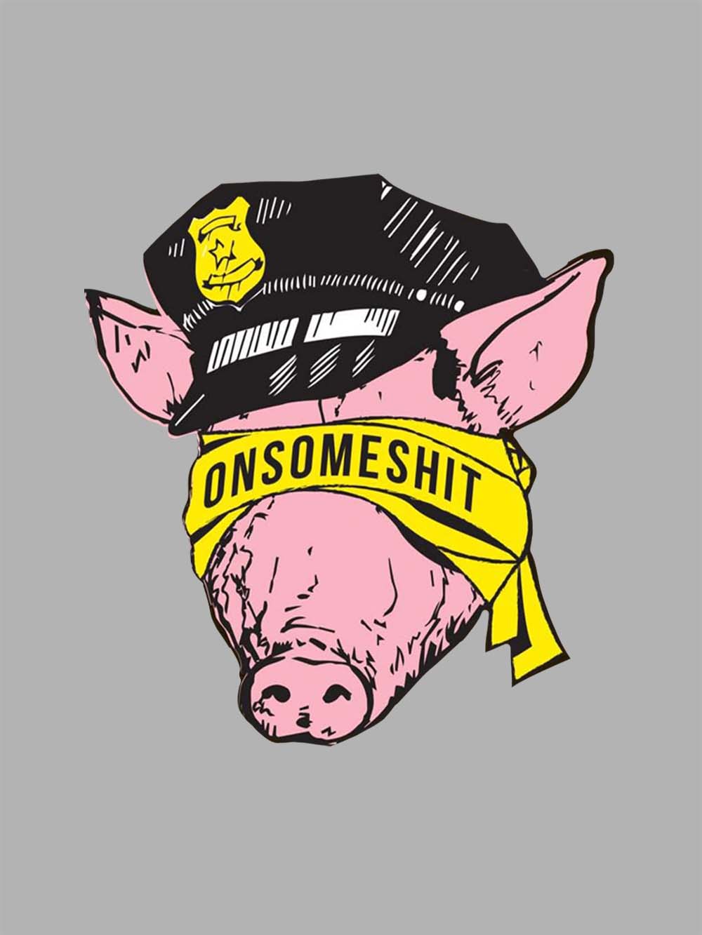 Onsomeshit Washed Tshirt Onsomeshit