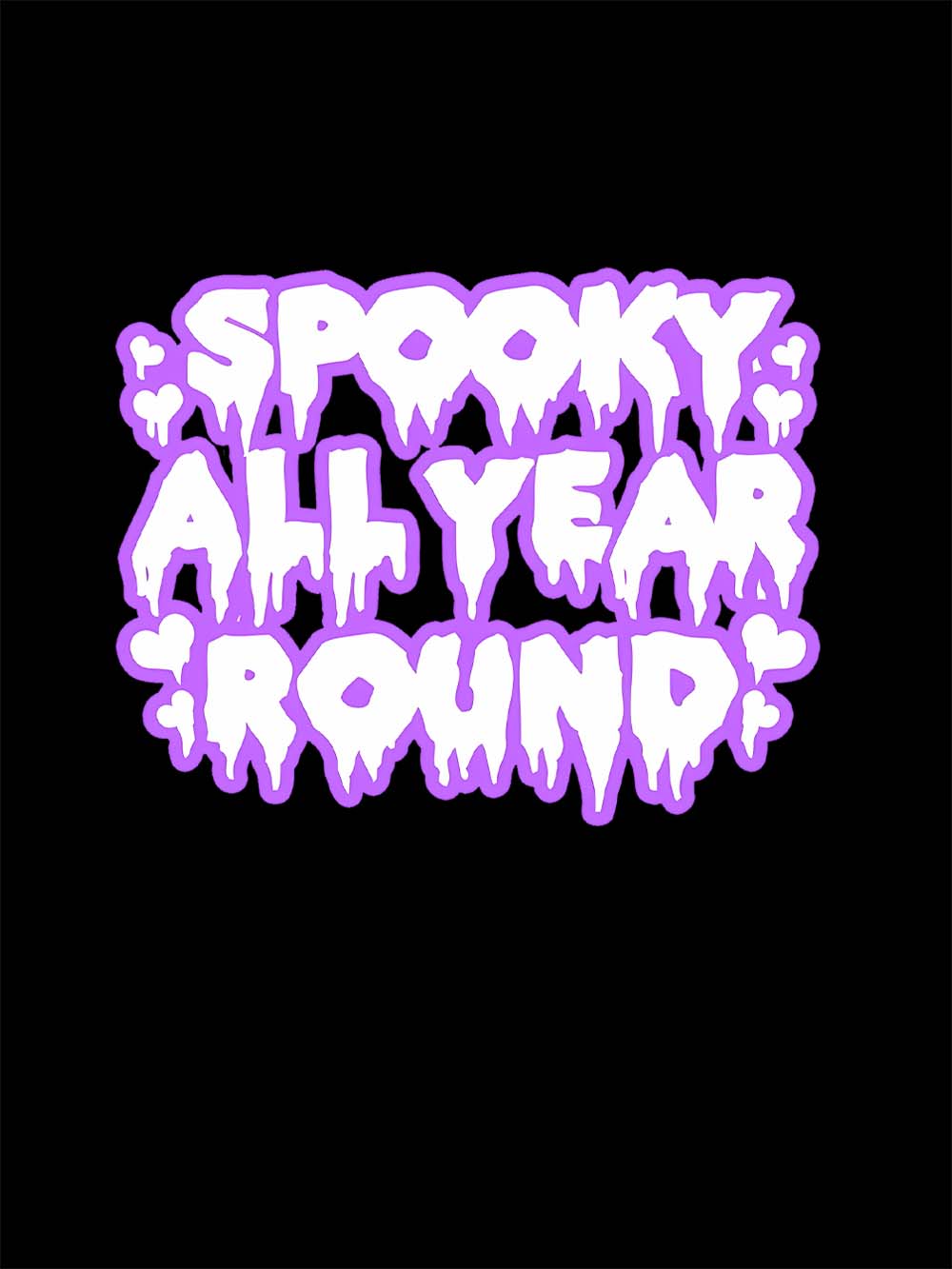 Spooku All Year Round Washed Tshirt