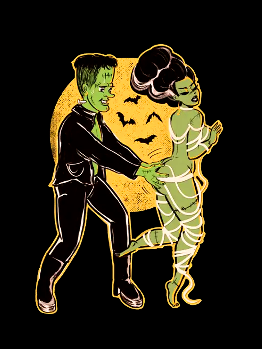 Monster Romance Washed Tshirt