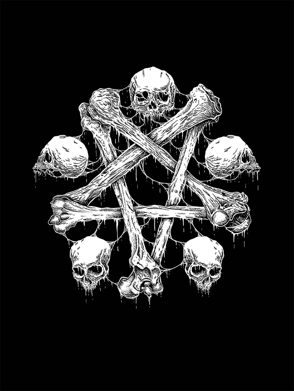 SYMBOL OF DECAY WASHED TSHIRT