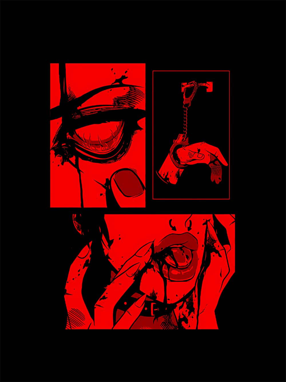 Crimson Despair Washed Tshirt