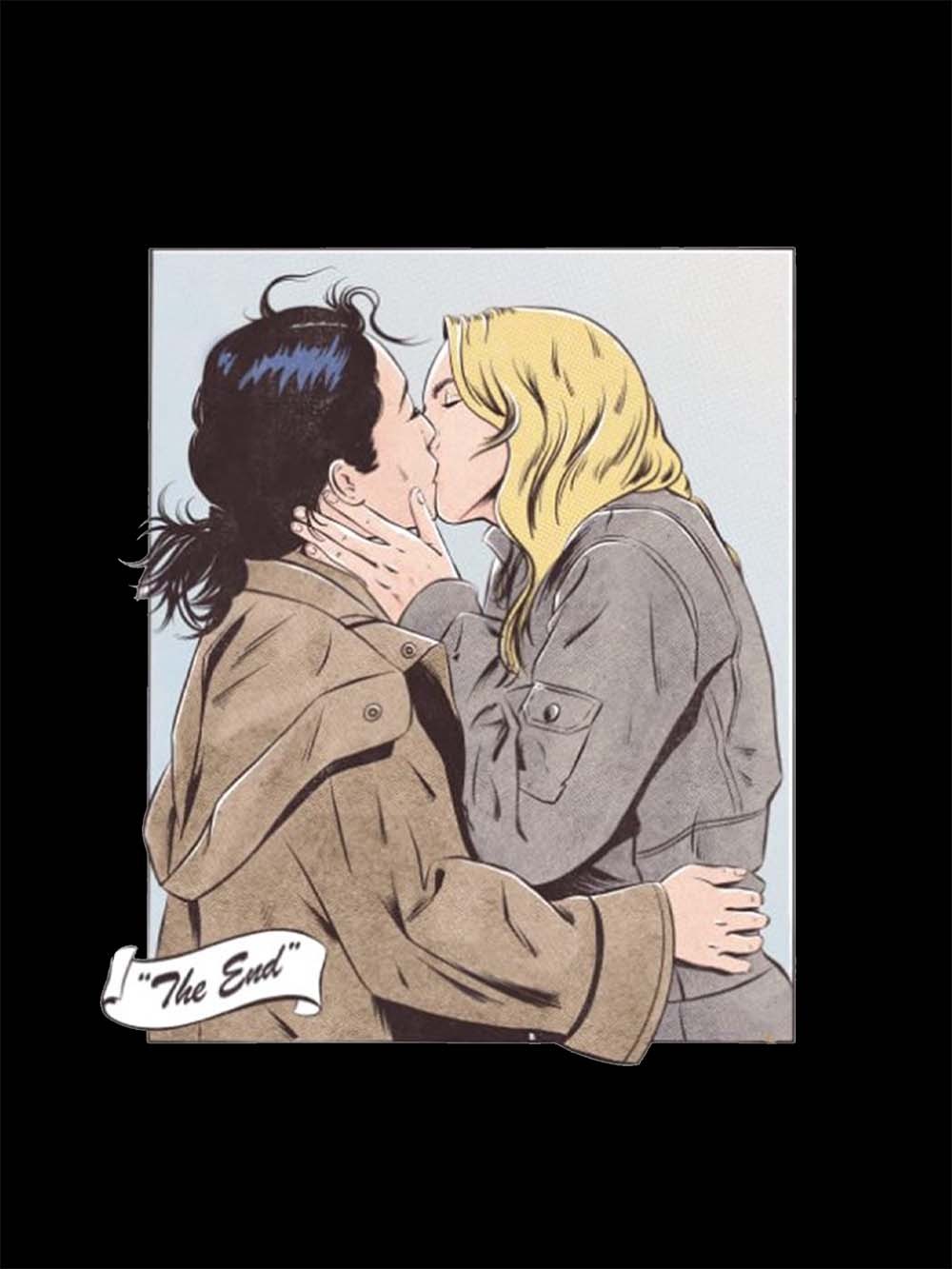 Final Kiss Washed Tshirt