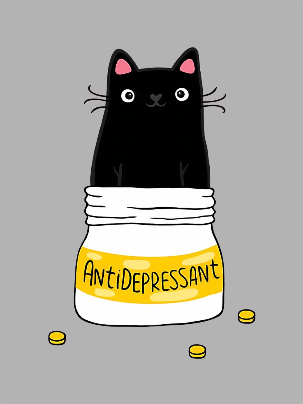 Antidepressant Washed Tshirt