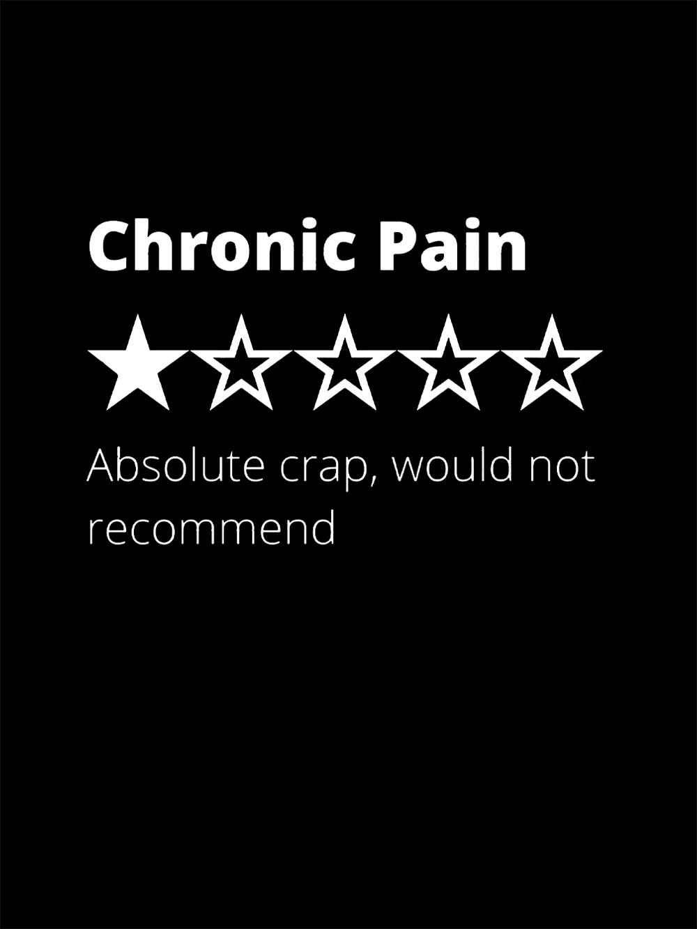 Chronic Pain Review Washed Tshirt