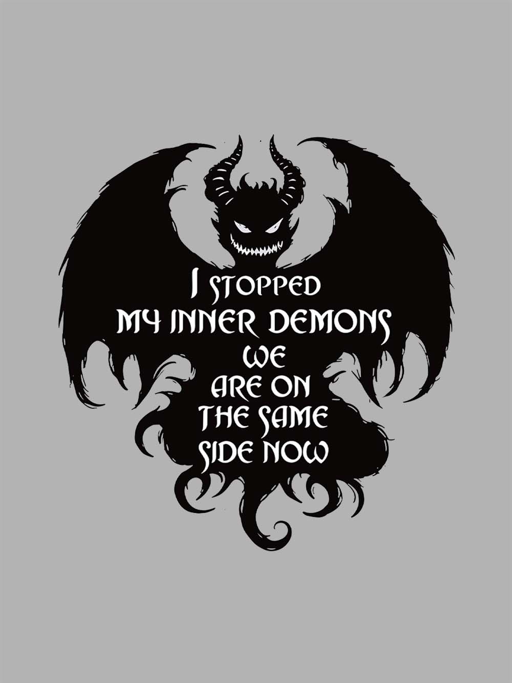 Embracing My Inner Demons Washed Tshirt