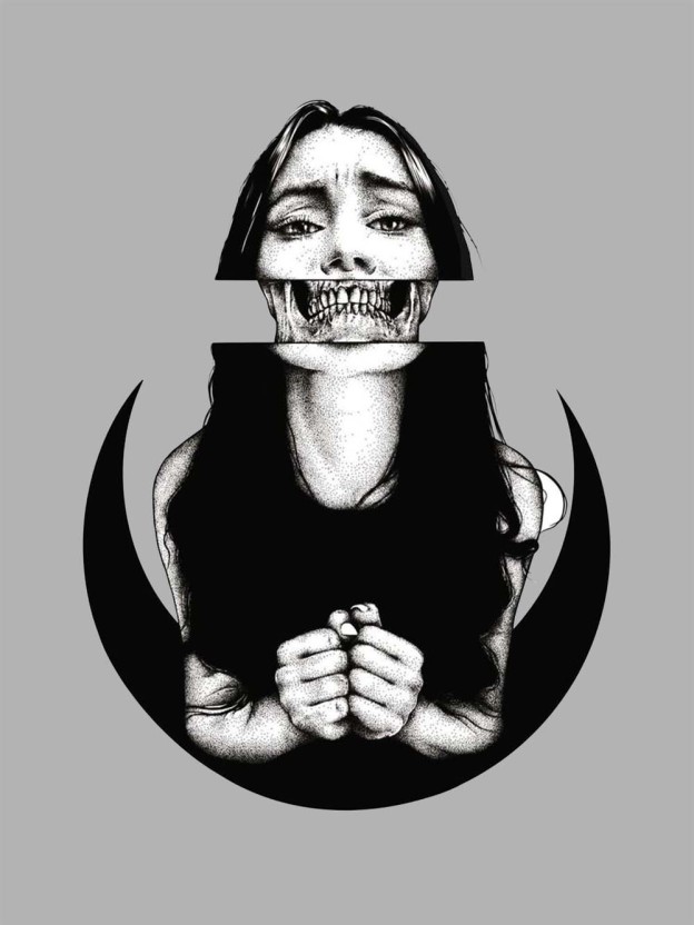 SILENT SCREAM WASHED TSHIRT