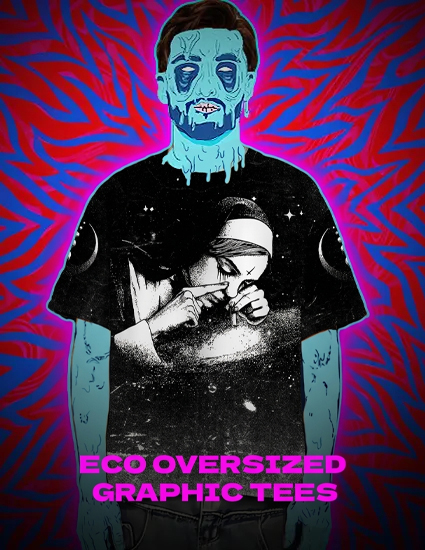 Eco Oversized Graphic Tees