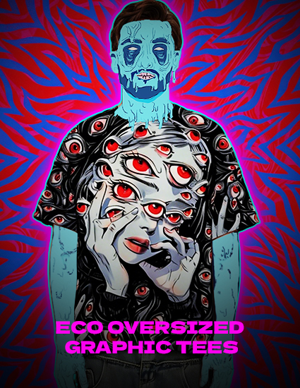 Eco Oversized Graphic Tees