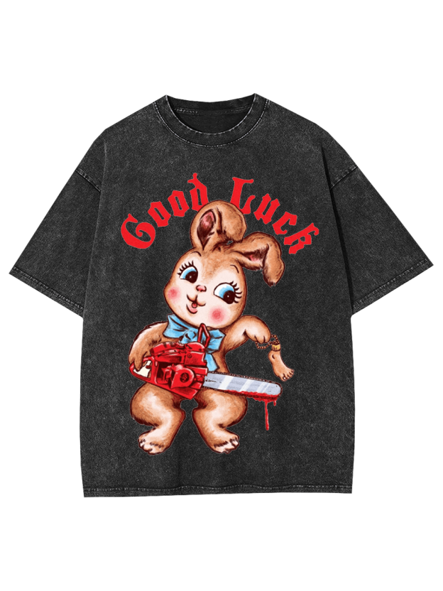 Good Luck Washed Tshirt