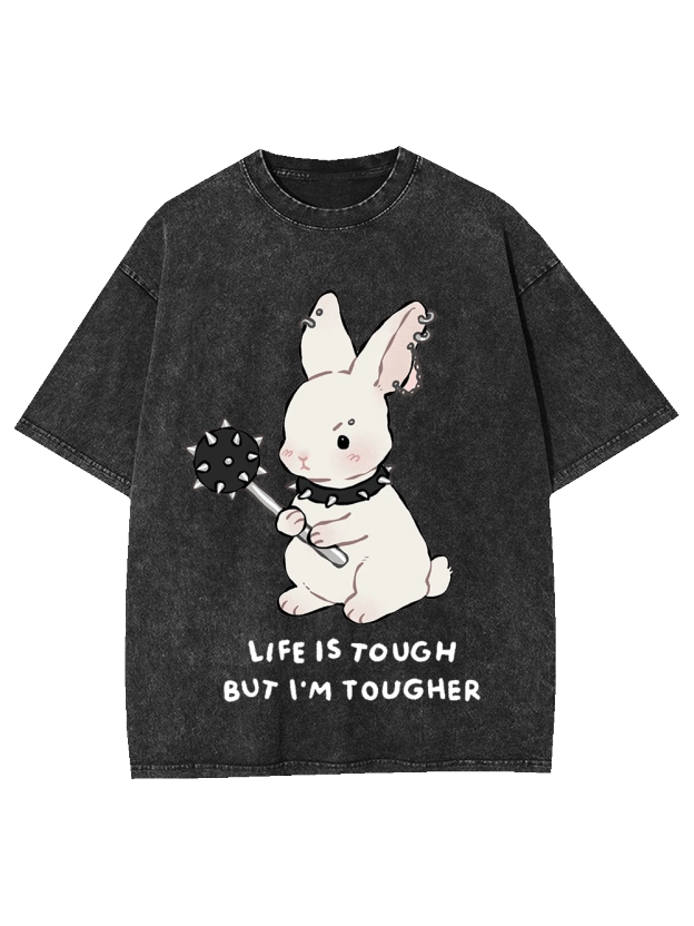 TOUGH BUNNY WASHED TSHIRT